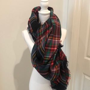 Plaid scarf